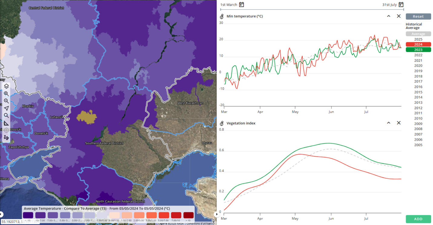 2024 Russia Wheat - May cold snap impact