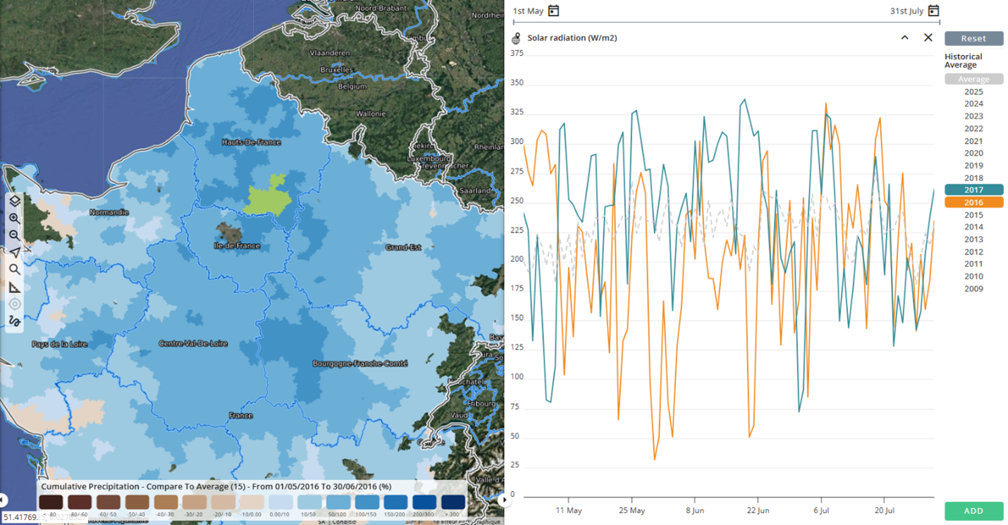 2016 France Wheat - Wet conditions impact