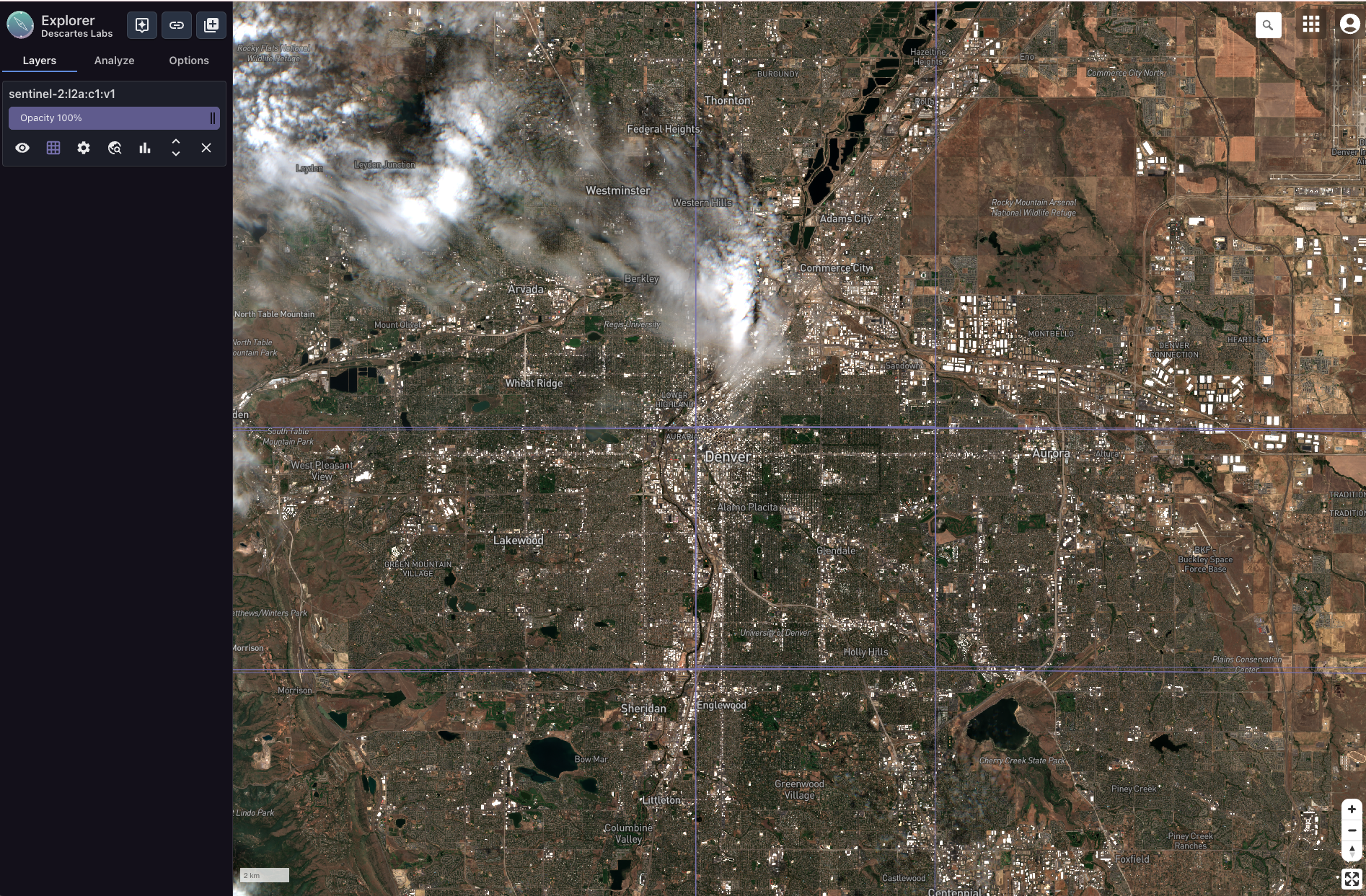 Layer added to map