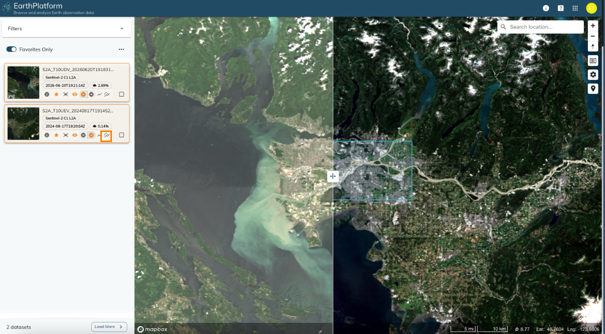 EarthPlatform Auto Visualization