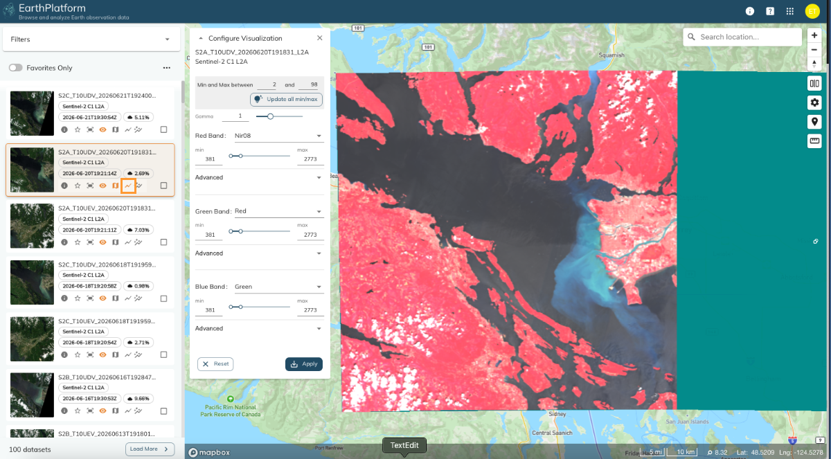 EarthPlatform Visualization