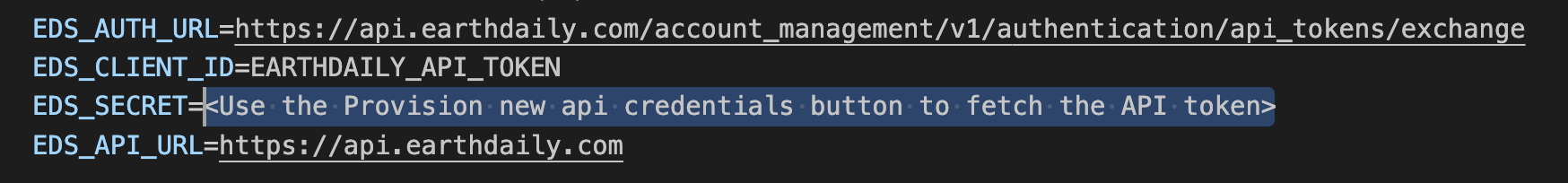 Env File Sample
